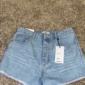 Forever 21 Denim Shorts: High Rise